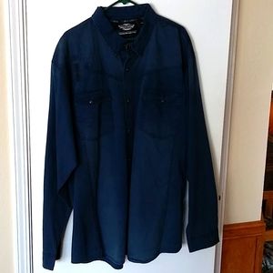 Harley Davidson long sleeve dress shirt.